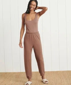 Jenni Kayne Saturday Sweatpant Cinnamon Discount