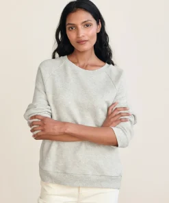 Jenni Kayne Saturday Sweatshirt Light Grey Outlet