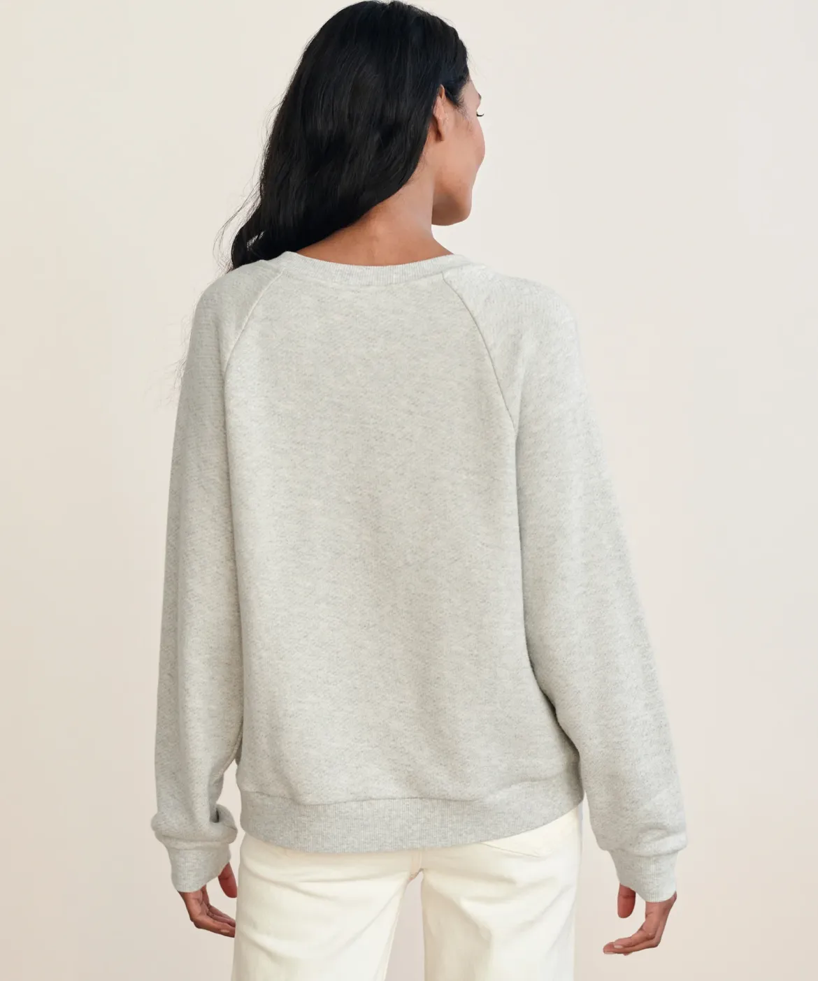 Jenni Kayne Saturday Sweatshirt Light Grey Outlet