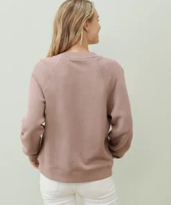 Jenni Kayne Saturday Sweatshirt Taupe Hot