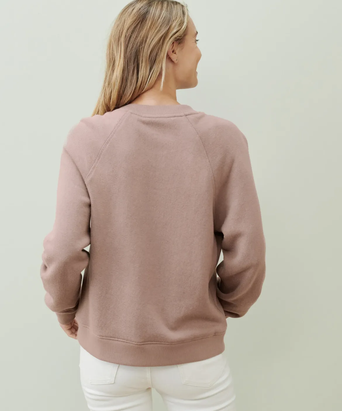Jenni Kayne Saturday Sweatshirt Taupe Hot