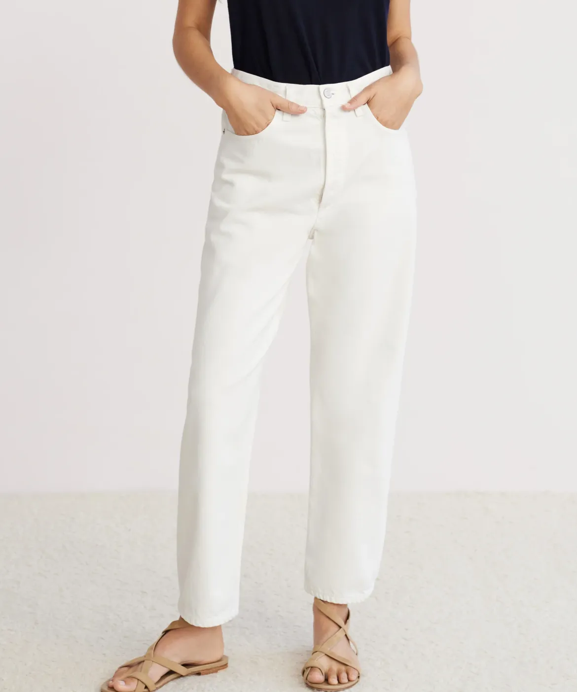 Jenni Kayne 90'S Crop Jean Salt Outlet
