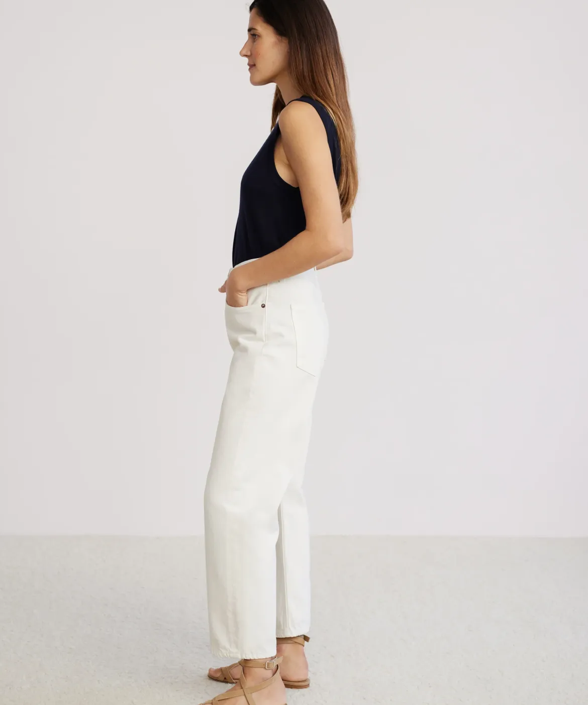 Jenni Kayne 90'S Crop Jean Salt Outlet