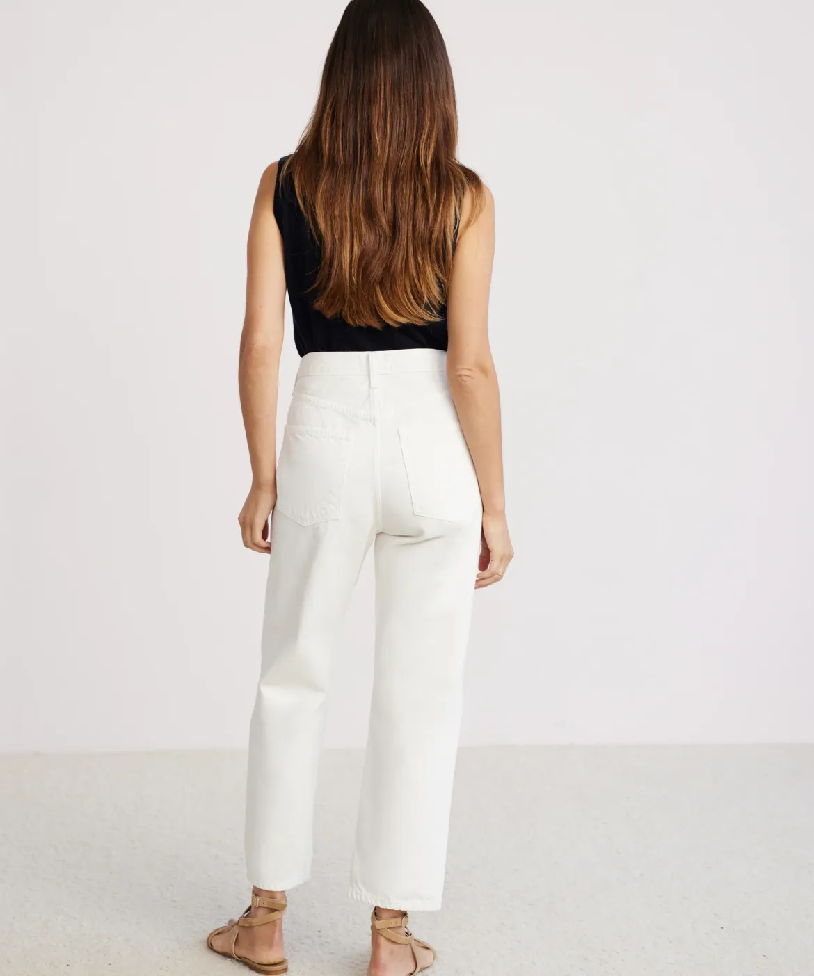 Jenni Kayne 90'S Crop Jean Salt Outlet