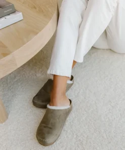 Jenni Kayne Shearling-Lined Moc Clog Laurel Hot