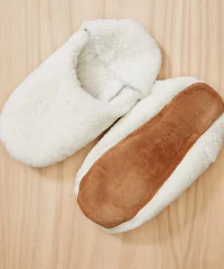 Jenni Kayne Shearling Moroccan Slipper Ivory Fashion