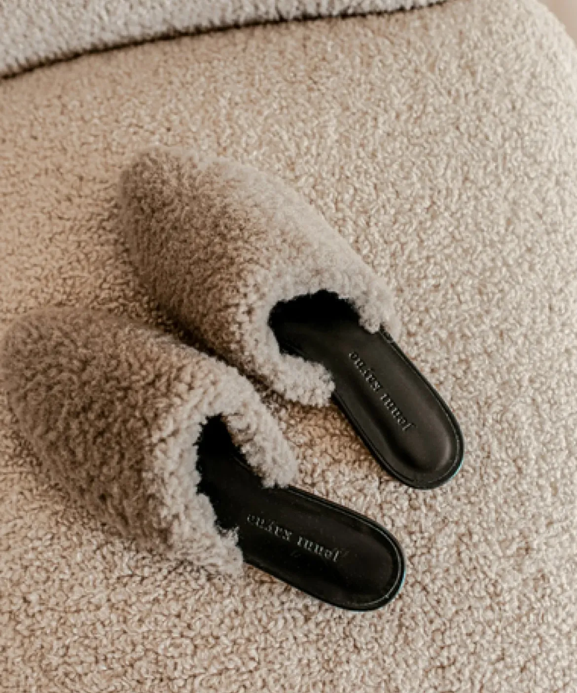 Jenni Kayne Shearling Mule Taupe Discount