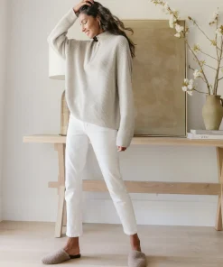 Jenni Kayne Shearling Mule Taupe Discount
