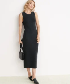 Jenni Kayne Sleeveless Sweater Dress Charcoal Sale