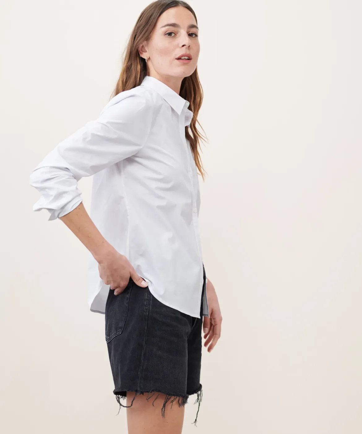 Jenni Kayne Slim Shirt White Fashion