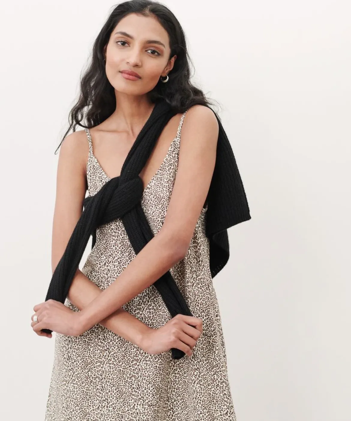 Jenni Kayne Slip Dress Leopard Clearance
