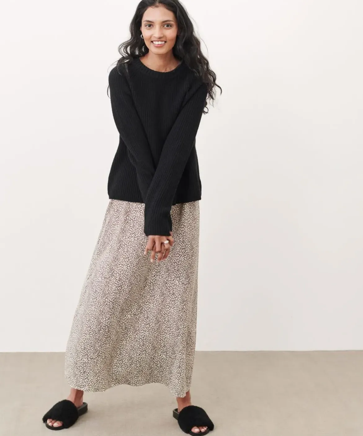 Jenni Kayne Slip Dress Leopard Clearance