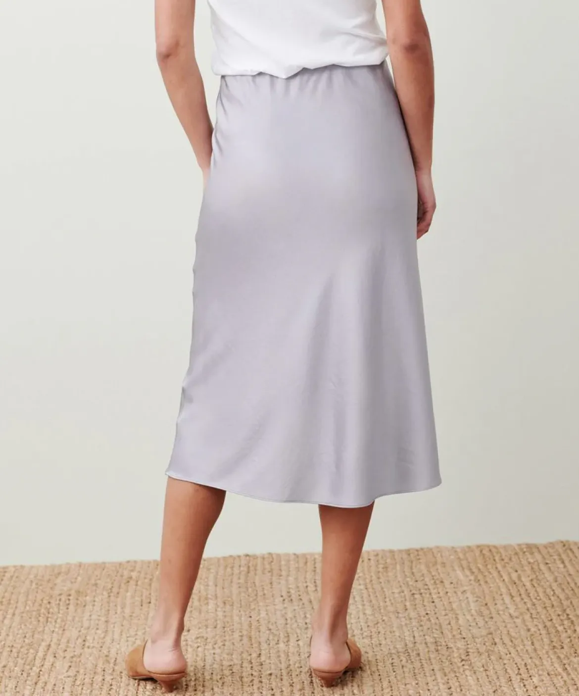 Jenni Kayne Slip Skirt Frost Sale