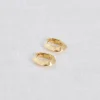 Jenni Kayne Small Ada Hoops Gold New