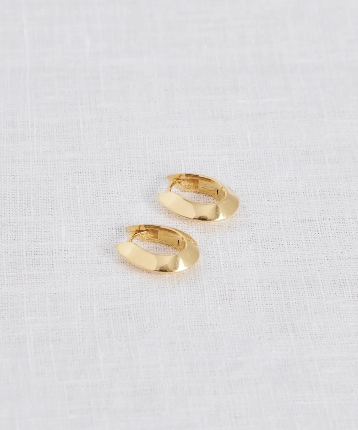 Jenni Kayne Small Ada Hoops Gold New