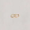 Jenni Kayne Small Eloise Hoops Gold Hot