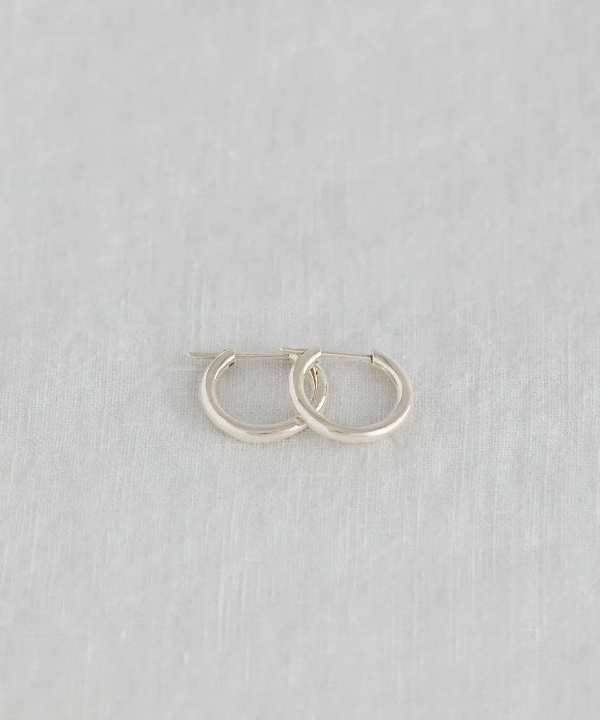 Jenni Kayne Small Eloise Hoops White Gold Clearance
