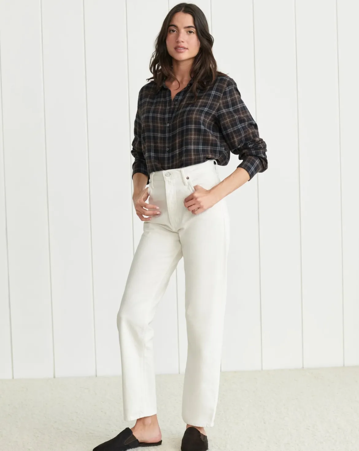 Jenni Kayne 90'S Pinch Waist Jean Drum Fashion