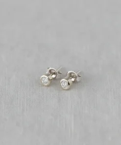 Jenni Kayne Stevie Diamond Studs White Gold Online