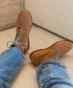 Jenni Kayne Suede Canyon Boot Chestnut Discount