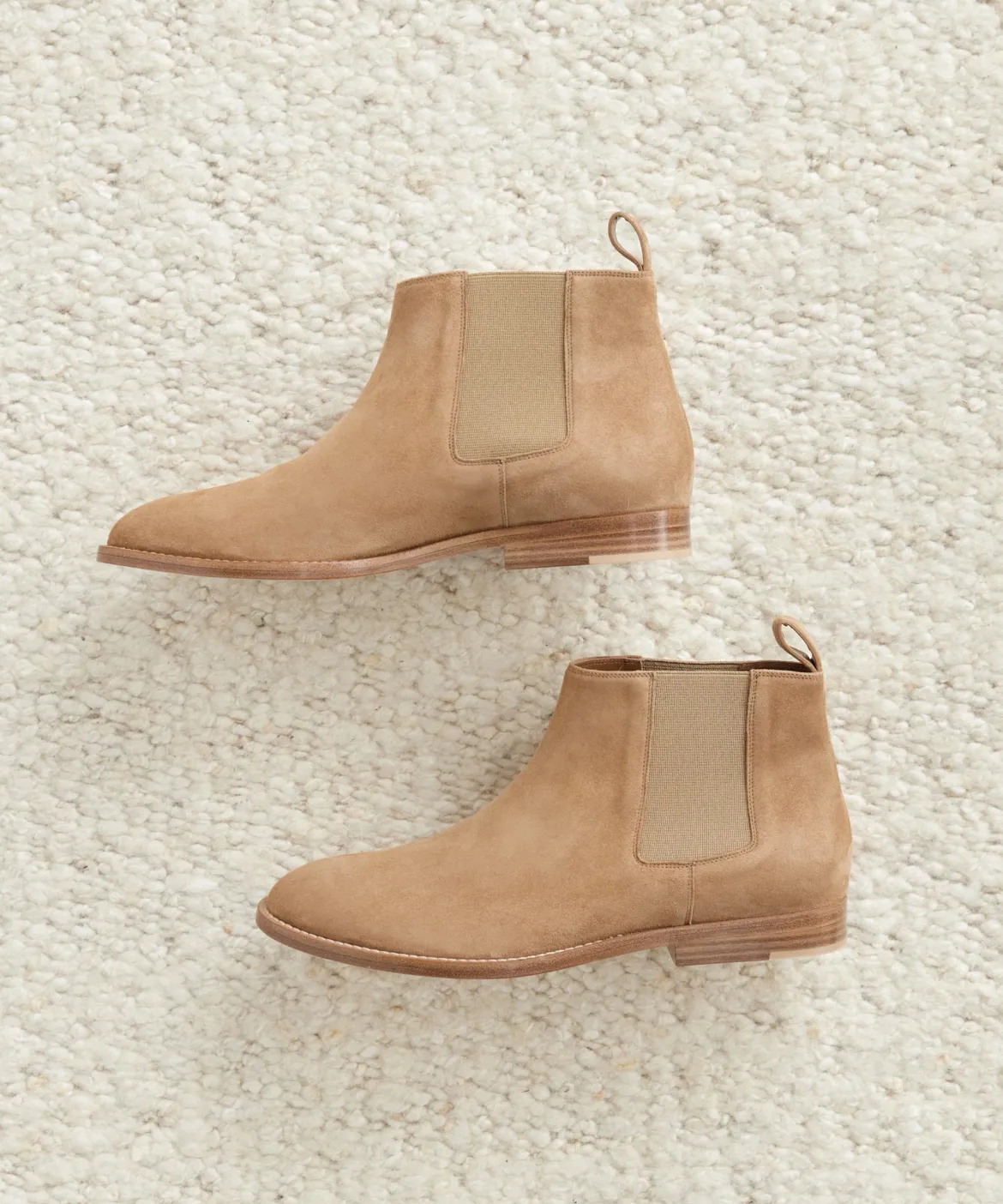 Jenni Kayne Suede Chelsea Boot Dark Sand Online