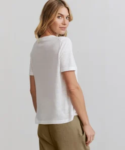 Jenni Kayne Summer Basic Tee White Sale