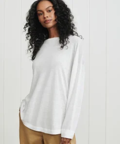 Jenni Kayne Summer Boyfriend Tee White Outlet