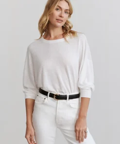 Jenni Kayne Summer Boyfriend Tee White Outlet