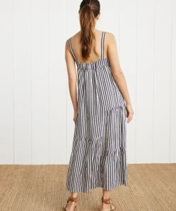 Jenni Kayne Summer Dress Ink Stripe Discount