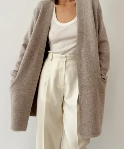 Jenni Kayne Sweater Coat Oatmeal New