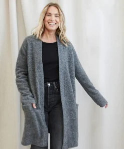 Jenni Kayne Sweater Coat Grey Clearance