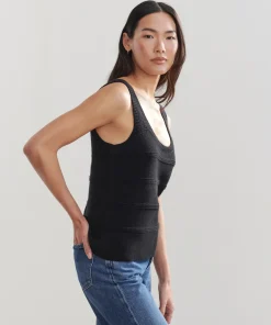 Jenni Kayne Sweater Tank Black Hot