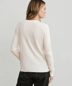 Jenni Kayne Thermal Long-Sleeve Ivory New