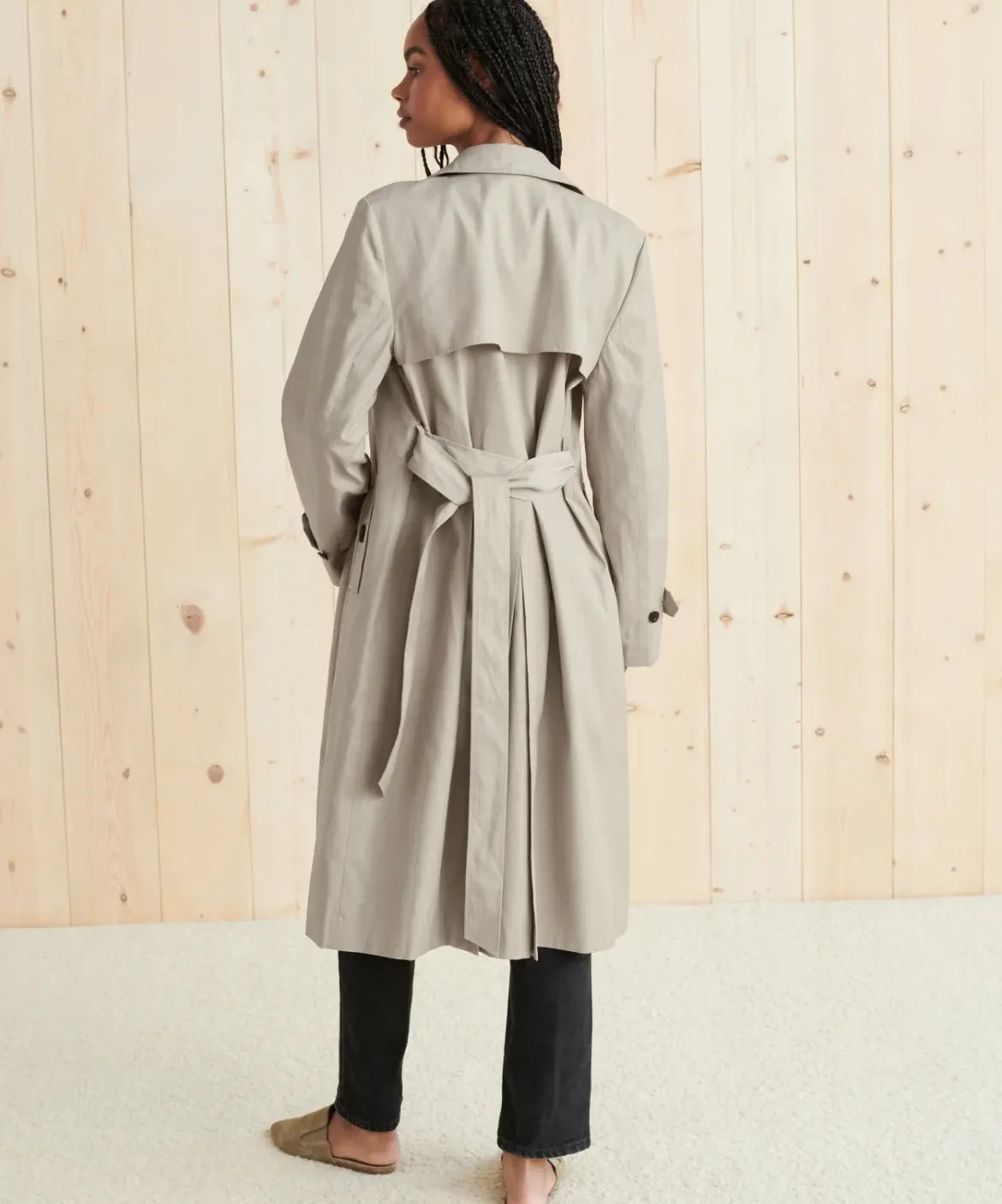 Jenni Kayne Trench Coat Light Tan Outlet