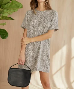 Jenni Kayne T-Shirt Dress Leopard Online