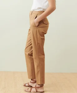 Jenni Kayne Twill Trouser Tan Clearance