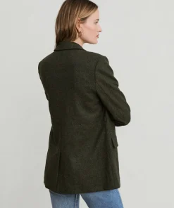 Jenni Kayne Uptown Blazer Dark Green Outlet