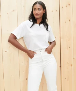 Jenni Kayne Vintage Pocket Tee White Hot