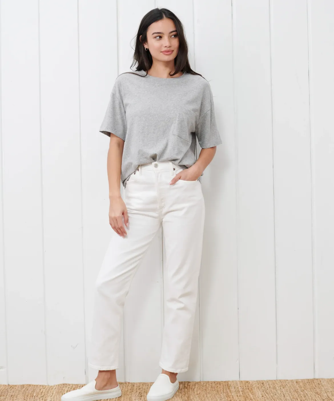 Jenni Kayne Vintage Pocket Tee Discount