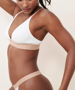 Jenni Kayne Whipped Thong Ivory Clearance