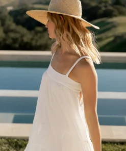 Jenni Kayne Woven Raffia Hat Natural Fashion